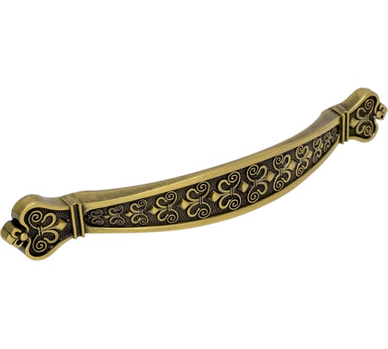 Ручка-скоба KERRON 128 мм, античная бронза RS-080-128 BA