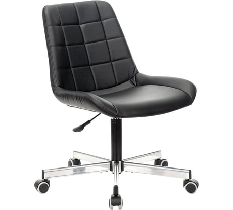 Компьютерное офисное кресло руководителя BRABIX Deco MG-316, без подлокотников, экокожа, 532080