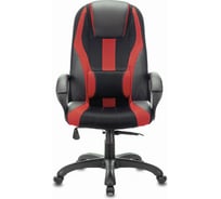 Компьютерное кресло BRABIX PREMIUM Rapid GM-102 экокожа/ткань черное/красн 532107