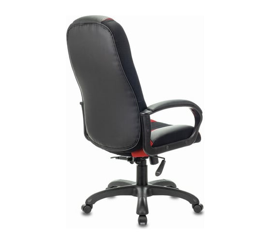 Компьютерное кресло BRABIX PREMIUM Rapid GM-102 экокожа/ткань черное/красн 532107
