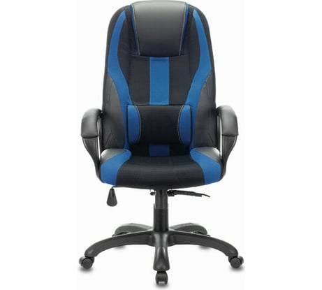 Компьютерное кресло BRABIX PREMIUM Rapid GM-102 экокожа/ткань черное/синее 532106