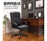 Кресло руководителя компьютерное рабочее офисное/для дома BRABIX Quadro Ex-524, экокожа, черное 532104 2