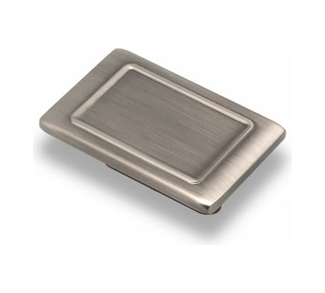 Ручка-кнопка Kerron, 32 мм, атласное серебро EL-7100-32 Oi