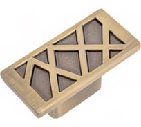 Ручка-кнопка KERRON 16 мм, античная бронза RK-018 AB