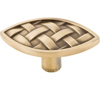 Ручка-кнопка KERRON 48 мм, античная бронза RK-004 BA