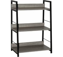 Стеллаж на металлокаркасе BRABIX LOFT SH-002 600х350х845 мм, цвет дуб антик 641232