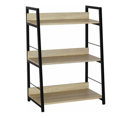 Стеллаж на металлокаркасе BRABIX LOFT SH-002 600х350х845 мм, цвет дуб натуральный 641233