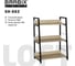 Стеллаж на металлокаркасе BRABIX LOFT SH-002 600х350х845 мм, цвет дуб натуральный 641233 4