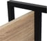 Стеллаж на металлокаркасе BRABIX LOFT SH-002 600х350х845 мм, цвет дуб натуральный 641233 9