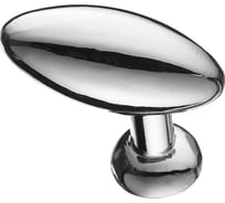 Ручка-кнопка Kerron, хром K-1040