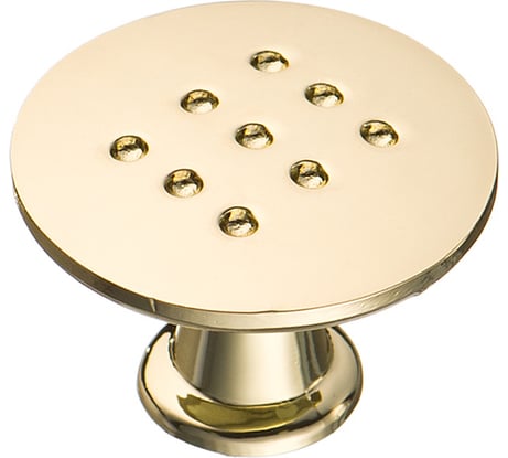 Ручка-кнопка Kerron, золото K-1060 OT