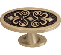 Ручка-кнопка KERRON античная бронза RK-080 BA