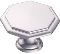 Ручка-кнопка Kerron, матовый хром K-1080 SC