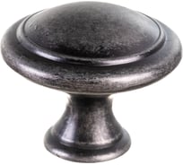 Ручка-кнопка KERRON черненый старинный цинк RK-097 BAZ