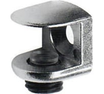 Полкодержатель для стекла Fit п-образный под шуруп 5мм/9мм 14х14 мм 	01.117.014 NK