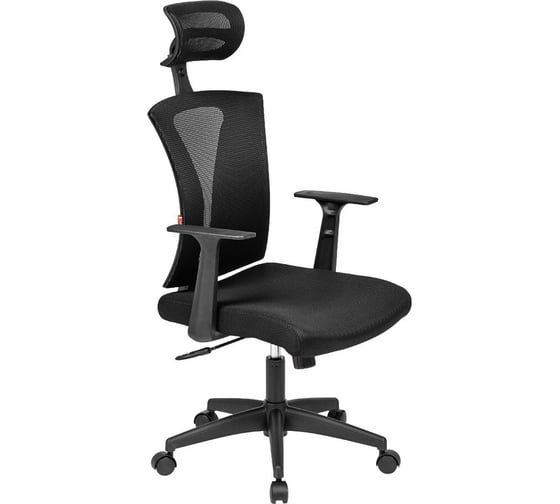 Кресло Easy Chair BNCmEChair-649 TTW сетка, ткань TW черный, пластик черный 716343 1