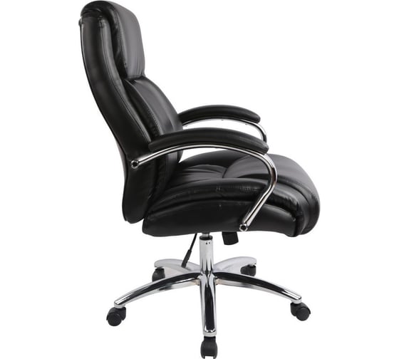 Кресло Easy Chair BNDpEChair-585 TR рециклированная кожа черный, хром 1044981