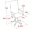 Кресло BN_Dp_Руководителя EChair-604 ML Комус Мебель кожа черная, пластик 298405 7