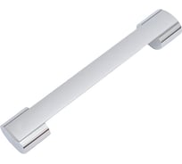 Ручка-скоба Kerron, 160(192) мм, хром/оксидированный алюминий S-4040-160(192)