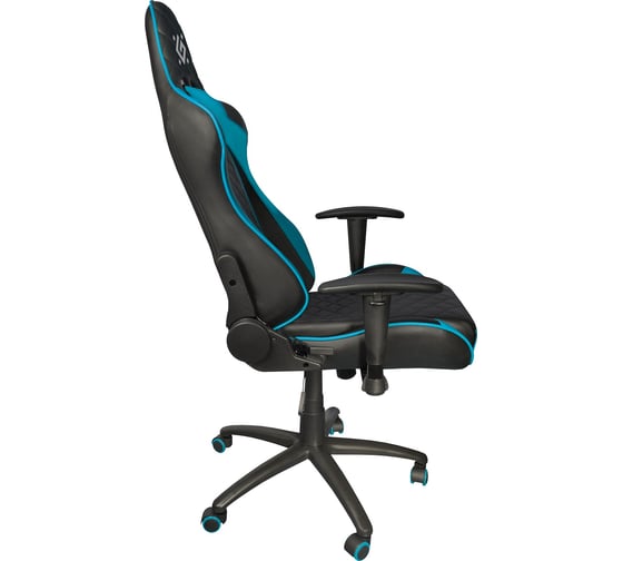 Игровое кресло DEFENDER Dominator CM-362 голубой, класс 4, 50мм 64364