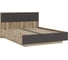 Двуспальная кровать Woodville Диамо КР 01 160x200, софт графит / дуб каньон 546000 3