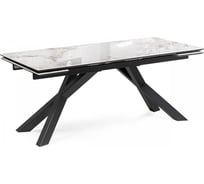 Керамический стол Woodville Хеме 180(240)х90x77, черный 588053