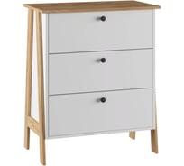 Комод Теодора белый / крафт золотой Woodville 587578