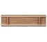 Полка Альба дуб золотой craft / белый премиум Woodville 318791 3