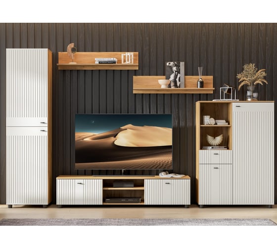 Полка Эдолина дуб золотой Woodville 582100