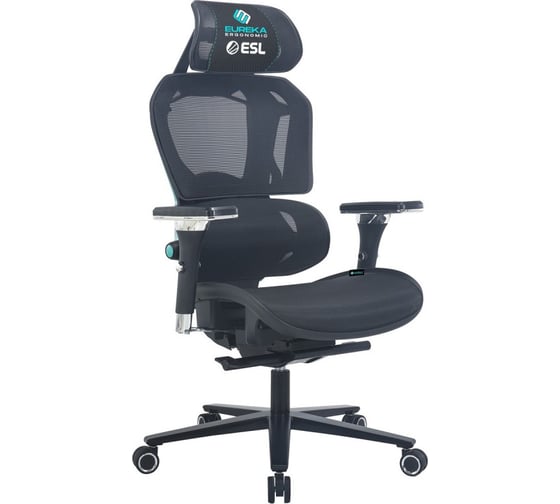 Компьютерное кресло для геймеров Eureka Typhon ESL-GC05-BU ESL-GC05-01BU