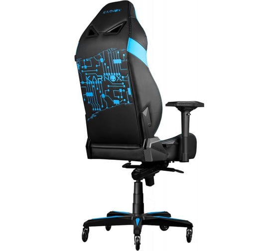 Игровое кресло Karnox Премиум GLADIATOR Cybot Edition, SCI-FI BLUE KX800915-CY