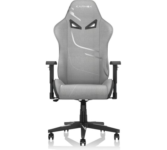 Игровое кресло Karnox Премиум тканевое HERO Genie Edition, silvery KX800116-GE 1