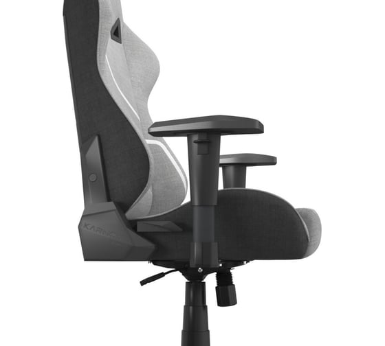 Игровое кресло Karnox Премиум тканевое HERO Genie Edition, silvery KX800116-GE