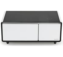 Умный кофейный столик Eureka с холодильником TB90, White+Black ERK-90Ma2-W