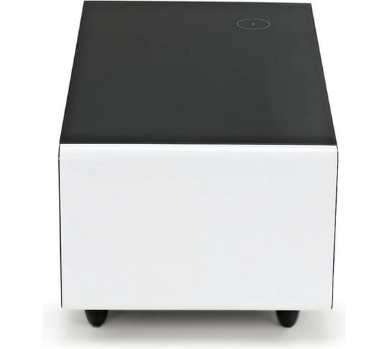 Умный кофейный столик Eureka с холодильником TB90, White+Black ERK-90Ma2-W