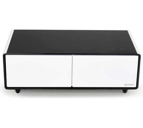 Умный кофейный столик Eureka с холодильником TB135, White+Black ERK-135EL-W 1