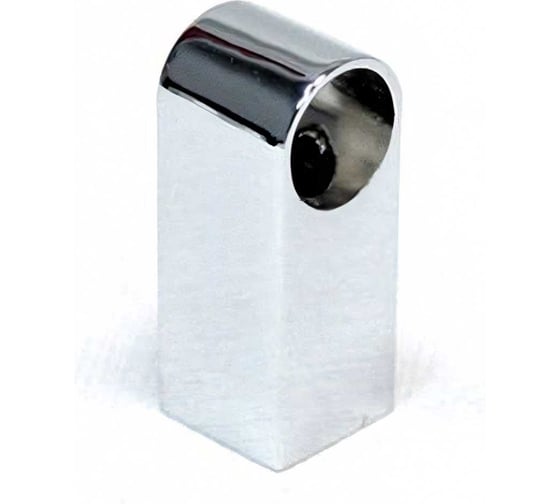 Прямой квадратный держатель на рейлинг MFK-TORG T2802 CR классик модерн 2802-16