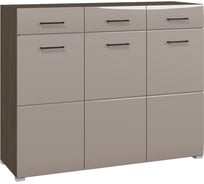 Комод Арника Ненси, венге/капучино глянец Н1447069