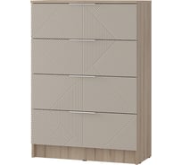 Комод Арника Эмилия КМ-02 дуб смоки/Айриш MF03 00-00160967