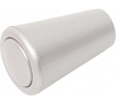 Мебельная ручка AKS кнопка, пластик, PK03/K3 металлик 52952