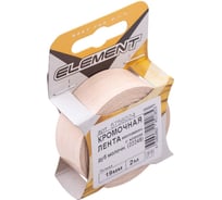 Кромочная меламиновая лента с клеем Element 19мм дуб молочный 2 м 218830