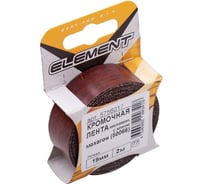 Кромочная меламиновая лента с клеем Element 19мм махагон 2 м 070940