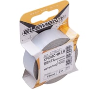 Меламиновая кромочная лента Element с клеем 19 мм металлик 80 м 127430