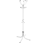 Вешалка напольная Мебелик М 10 белый 9208