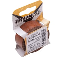 Кромочная меламиновая лента с клеем Element 19мм орех экко 2 м 218860