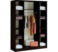 Шкаф Арника Фиеста 4-х створчатый NEW венге/лоредо 00-00018550