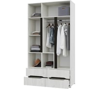 Шкаф Арника Вега 3х.ств. 4 ящ. (прованс) 00-00144309