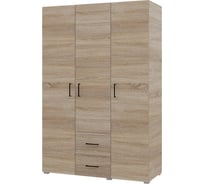 Шкаф Арника Victor 3х. ств. 2 ящ. (Сонома) 00-00144239