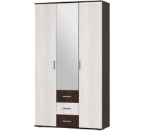 Шкаф Арника Белла 3-х створчатый венге/ясень белый 00-00162253