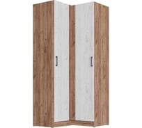 Спальня Арника Вегас Шкаф угловой дуб крафт табачный/дуб крафт белый 00-00143307